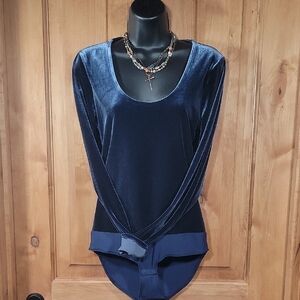 J. Crew Velvet Body Suit